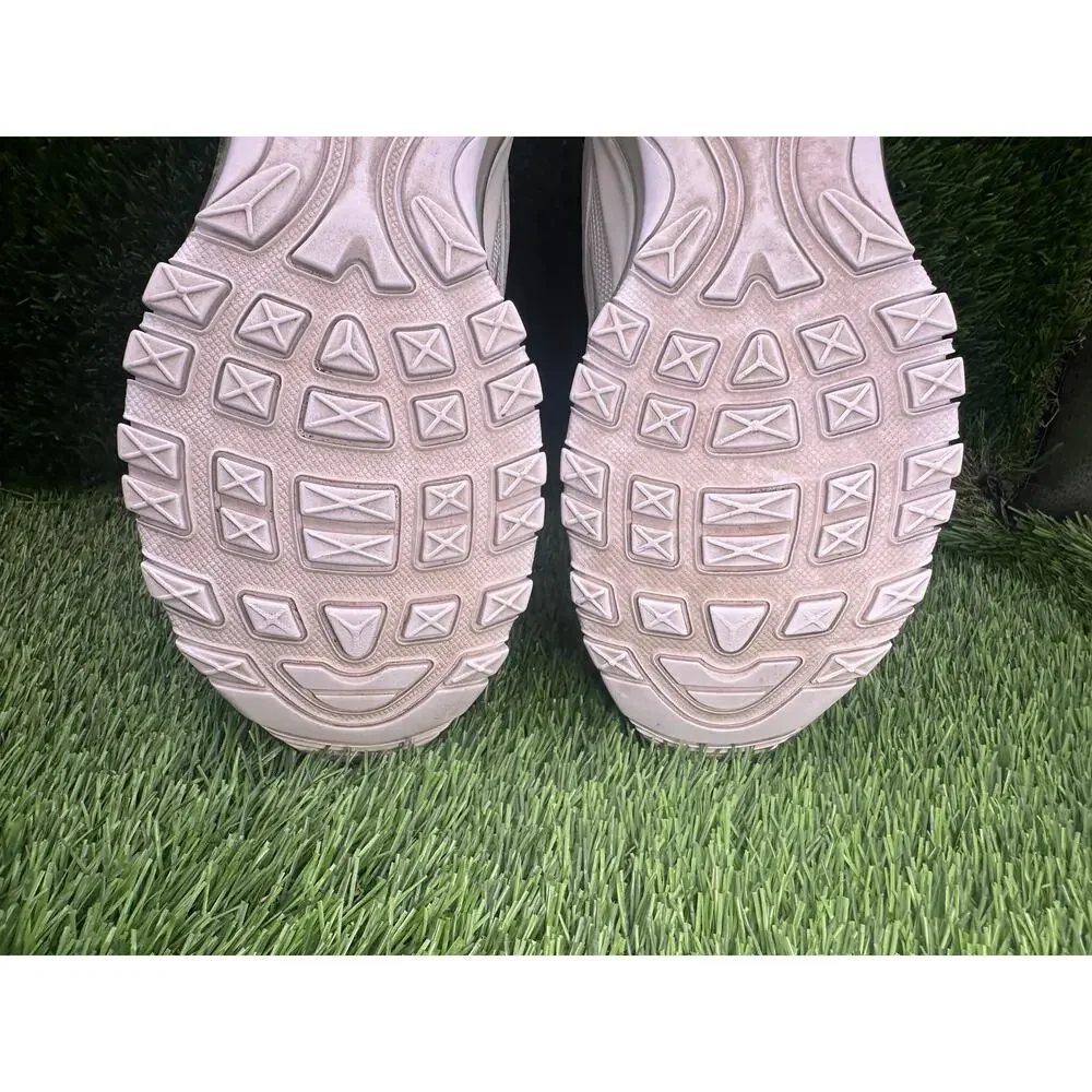 Nike Air Max 97 DH8016-100 Athletic Sneaker Women's 6.5 White Synthetic Jogging